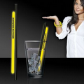 9" Yellow Deluxe Glow Straw AND Bracelets